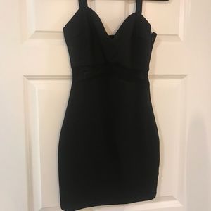 TOBI Slow Motion Dress Black